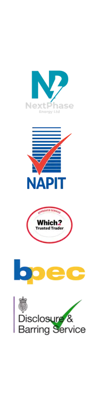 NextPhase Energy electrician at work in Swinefleet